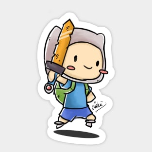 FINN THE HUMAN Sticker